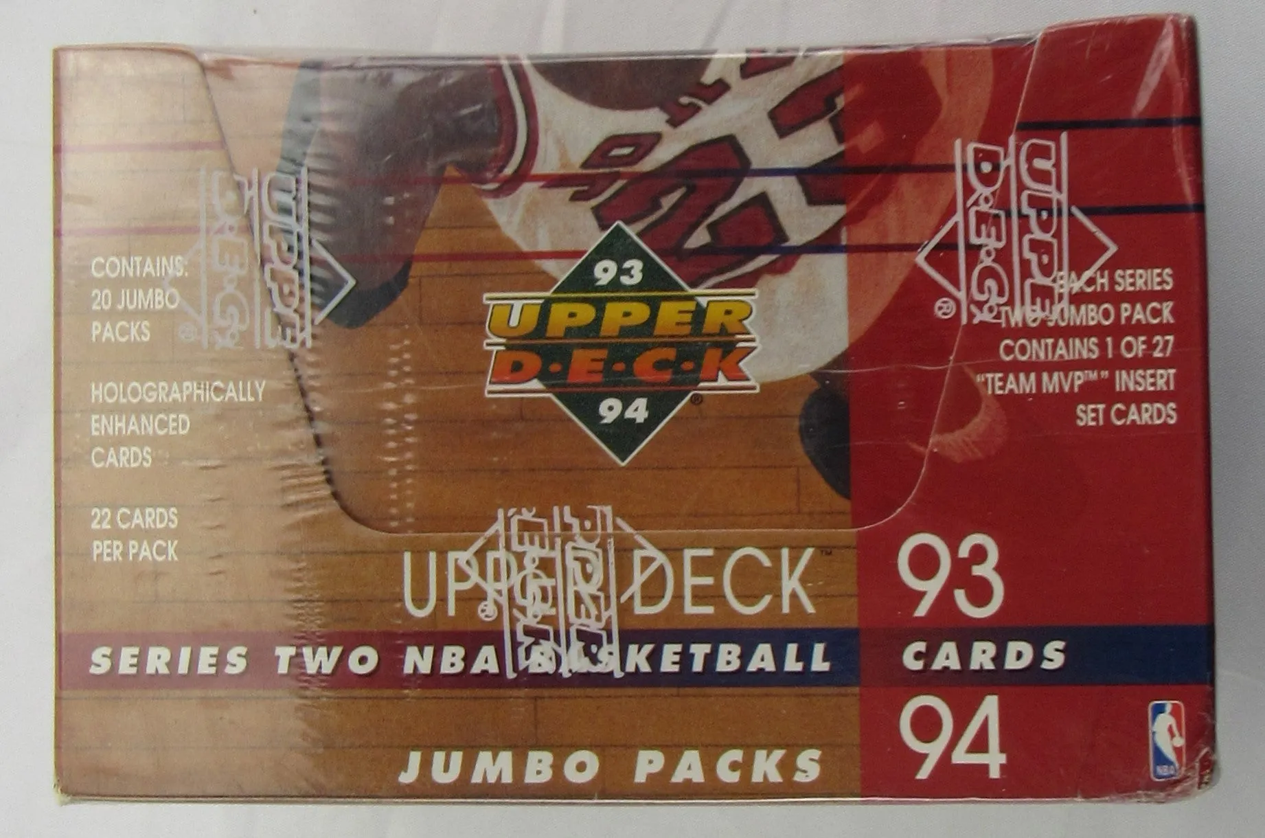 1993-94 Upper Deck Series 2 Basketball Card Box Factory Sealed - 22CT