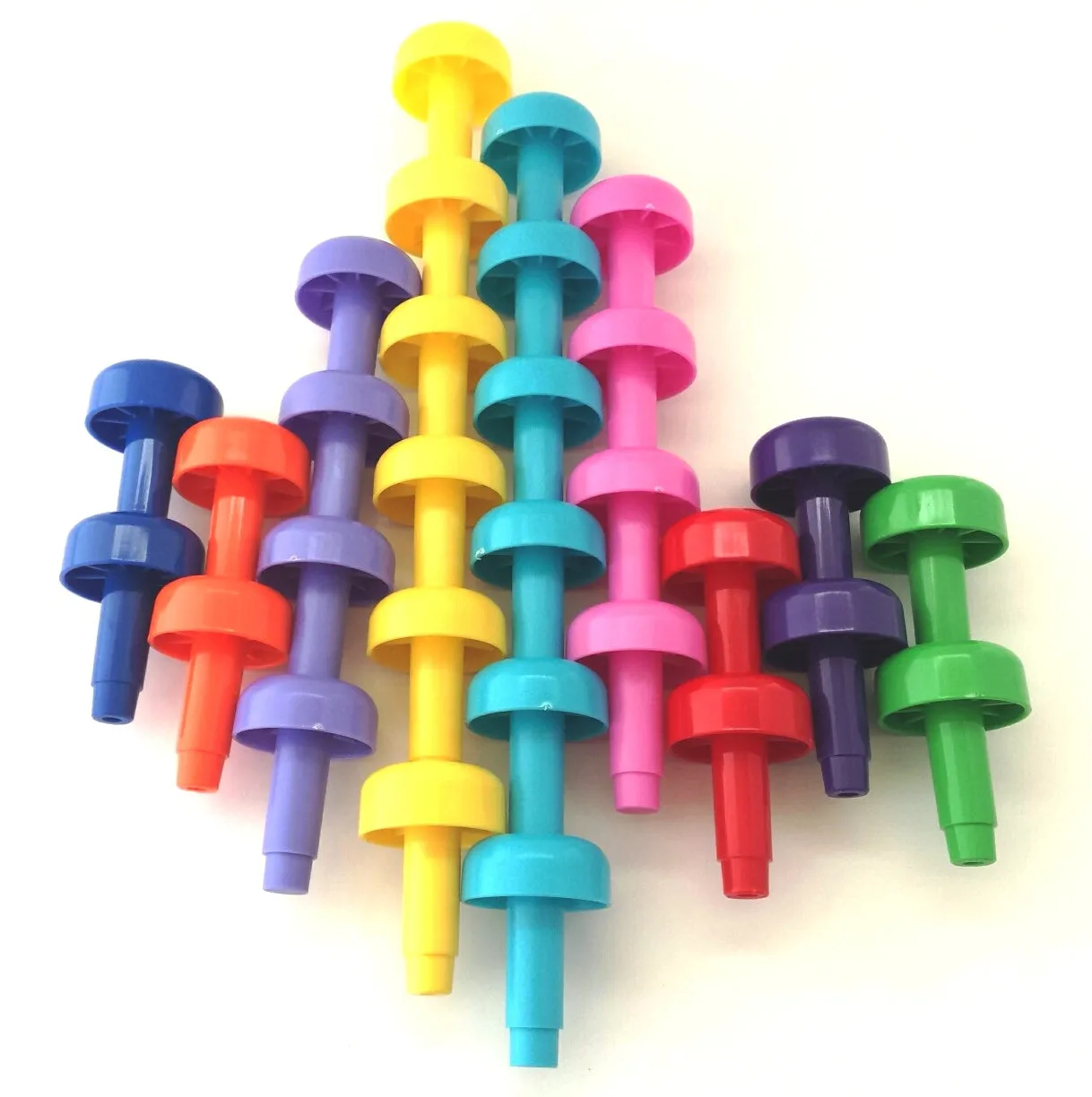 24 Pegs for Peg Board by Skoolzy