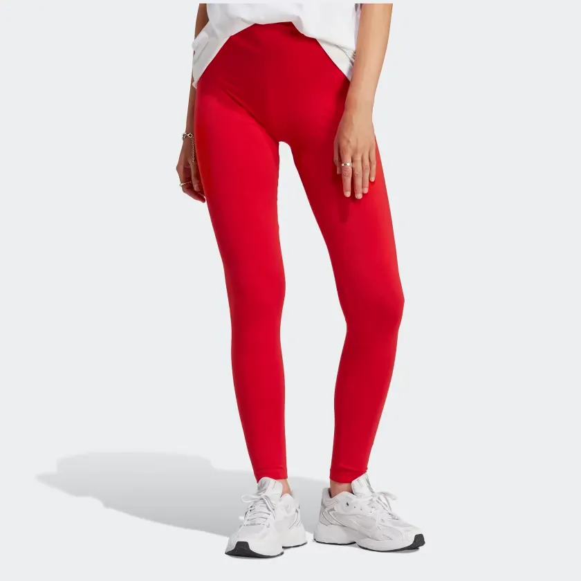 Adidas Women's Adicolor Essentials Leggings - Better Scarlet Red