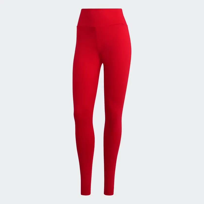 Adidas Women's Adicolor Essentials Leggings - Better Scarlet Red