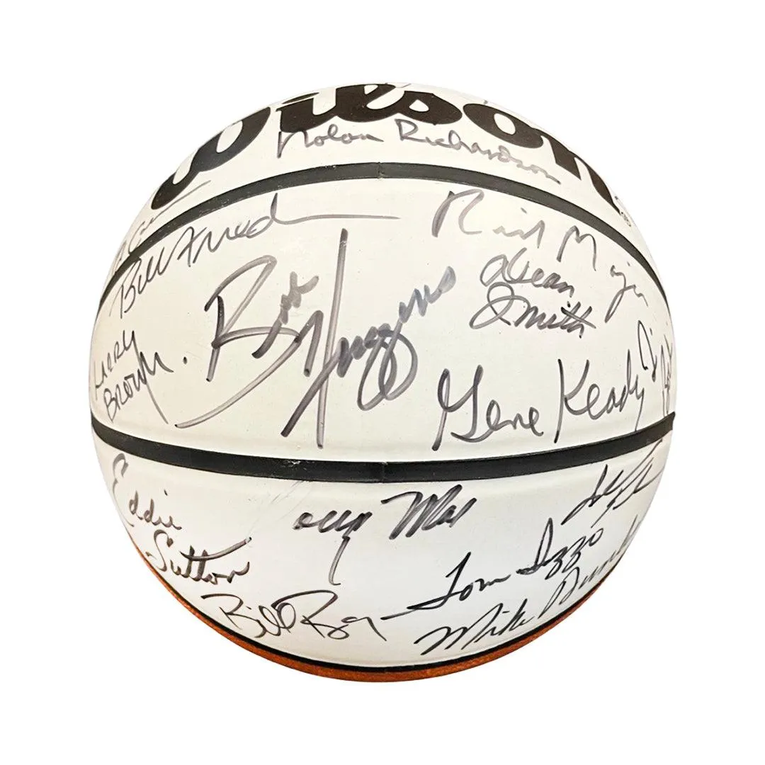 All-Time Great Coaches 27 Signature Wilson Basketball (Beckett)