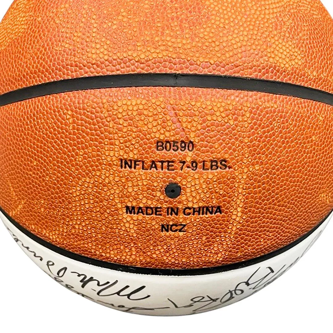 All-Time Great Coaches 27 Signature Wilson Basketball (Beckett)