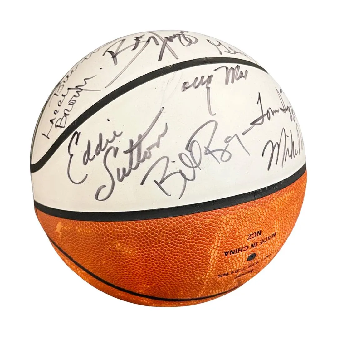 All-Time Great Coaches 27 Signature Wilson Basketball (Beckett)