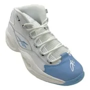 Allen Iverson 76ers Signed Right Reebok Question Mid Blue Shoe JSA ITP