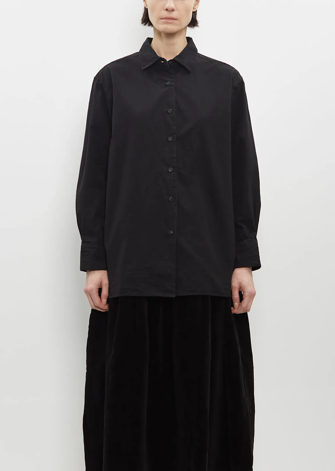 Big Raccourcie Shirt — Black