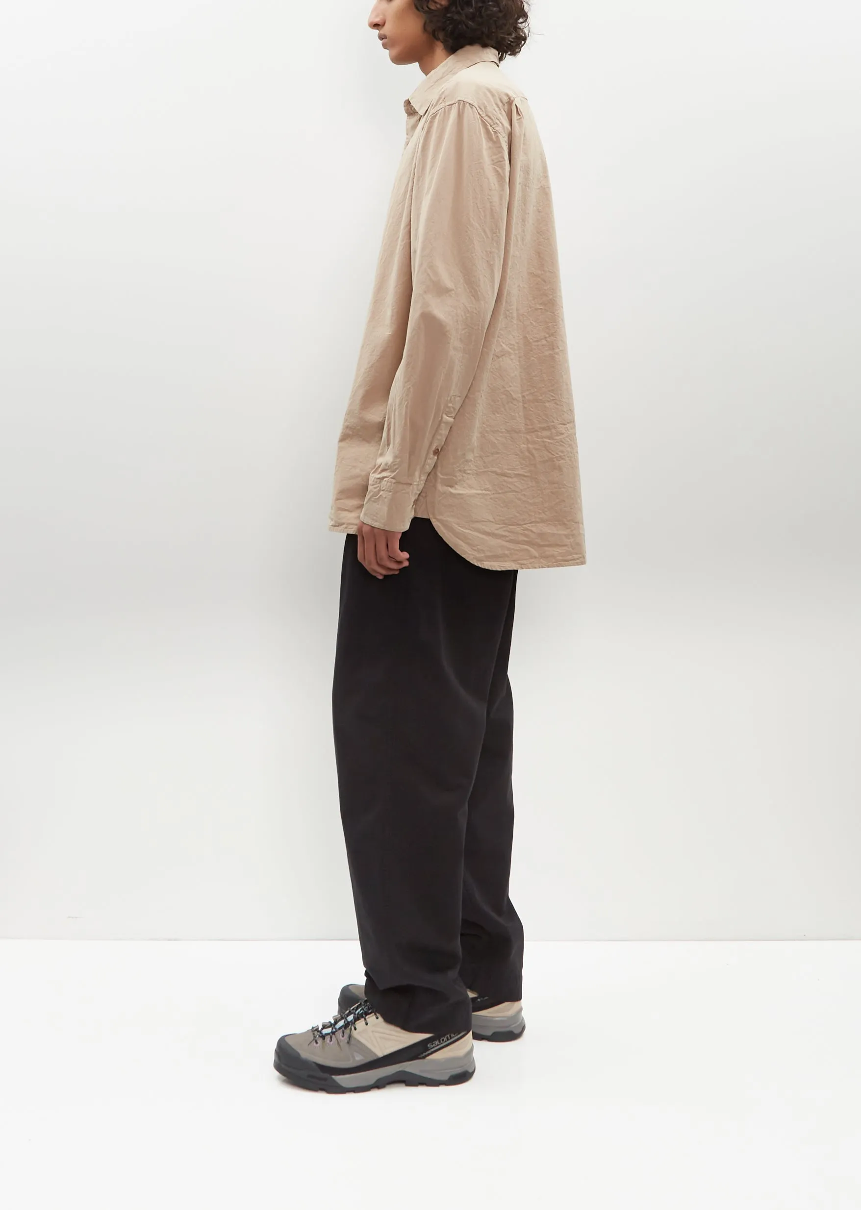 Big Raccourcie Shirt — Light Beige