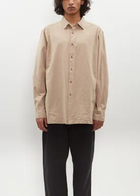 Big Raccourcie Shirt — Light Beige