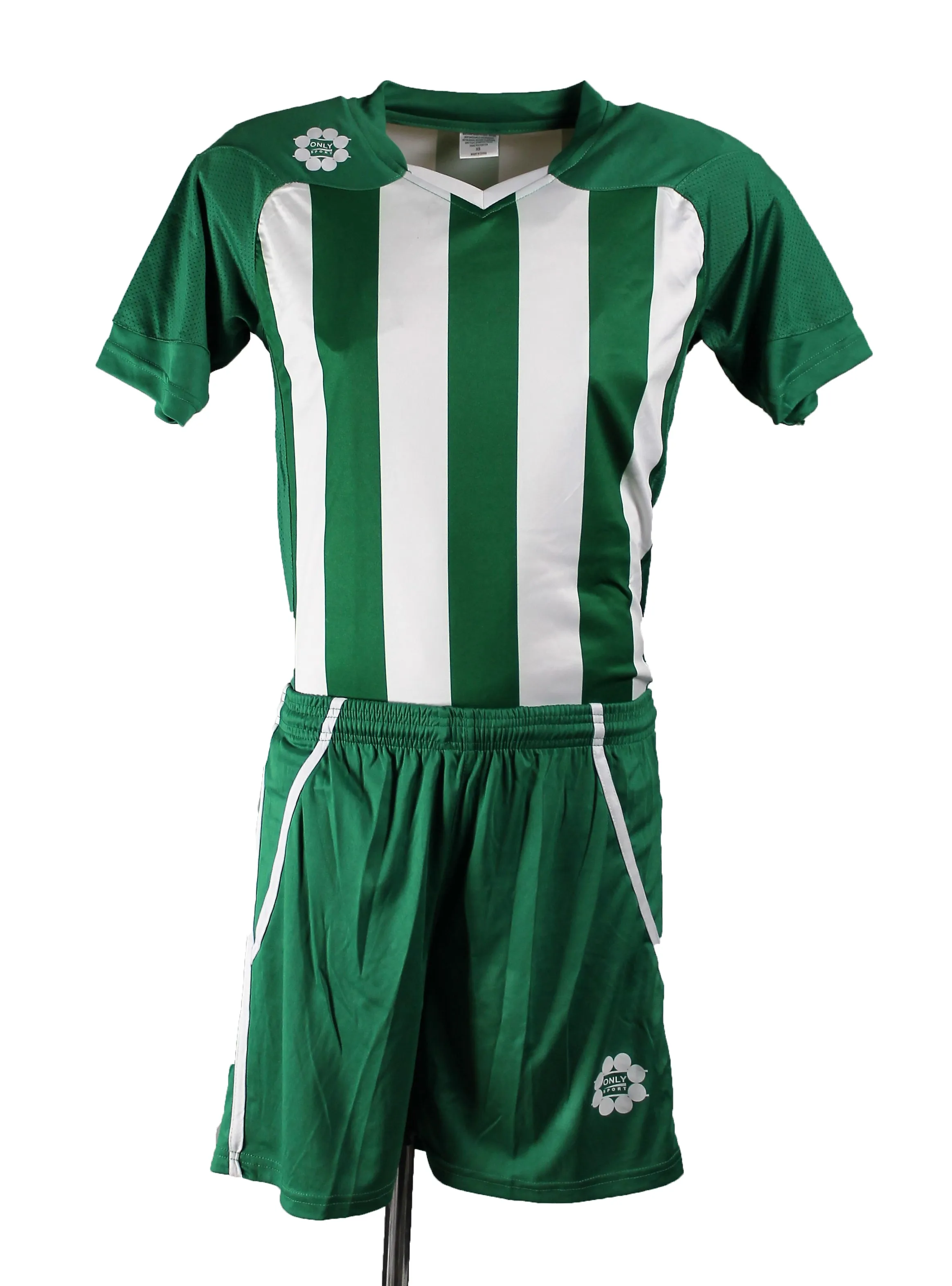 City Range - Green and White Stripes