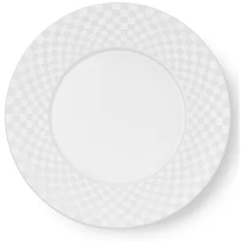 Cross White - Squares - Dessert Plate White 8.7in | 22cm (Ø)