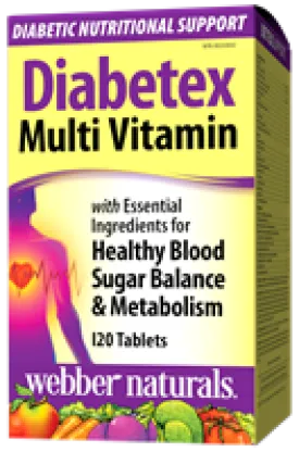 Diabetex Multi Vitamin, with Essential Ingredients, 120 tablets