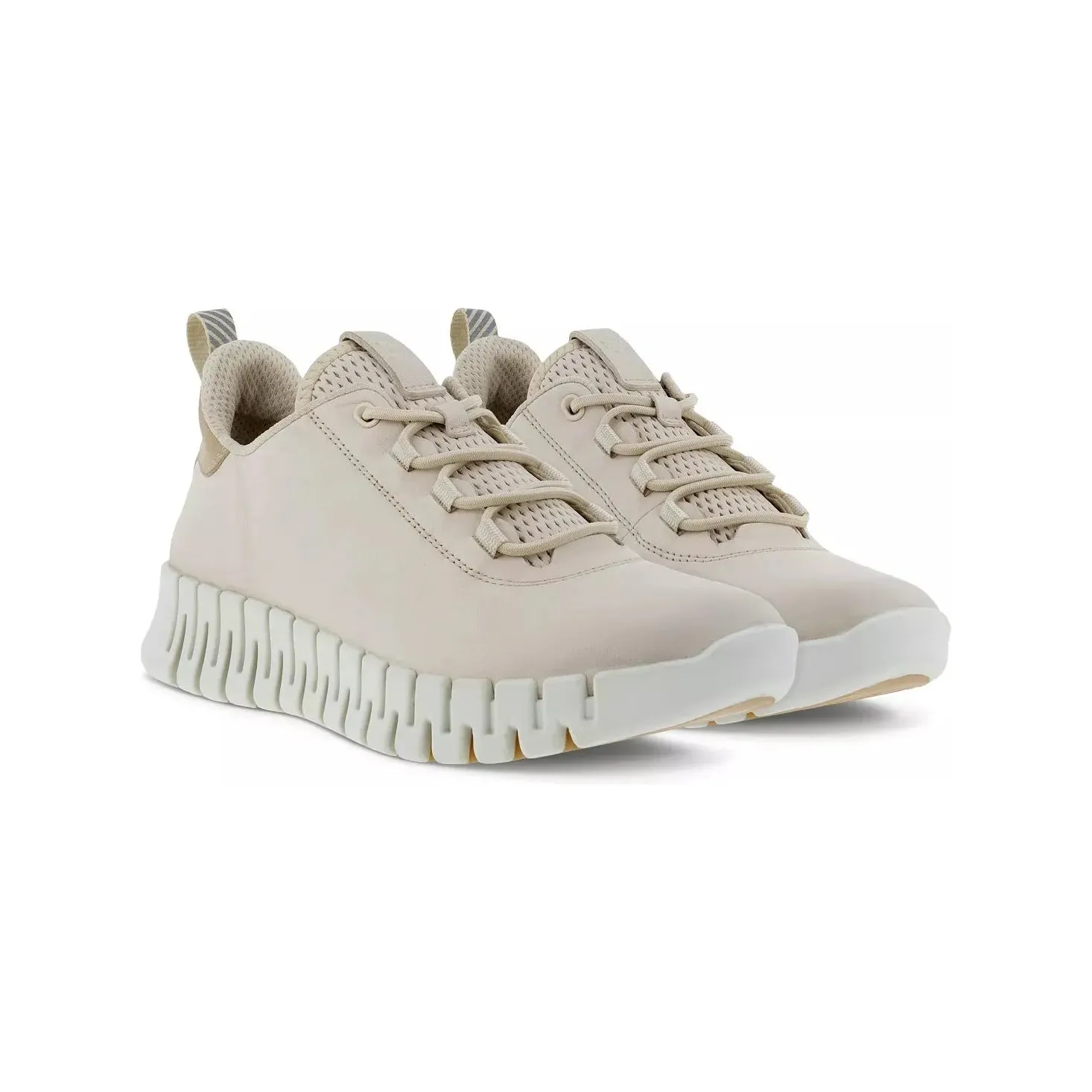 Ecco Women's Gruuv Sneaker in Limestone Powder