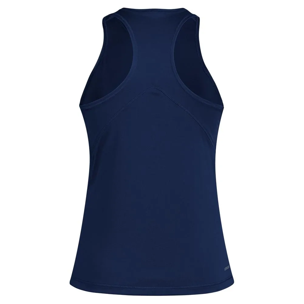 Girls Club Tennis Tank Collegiate Navy