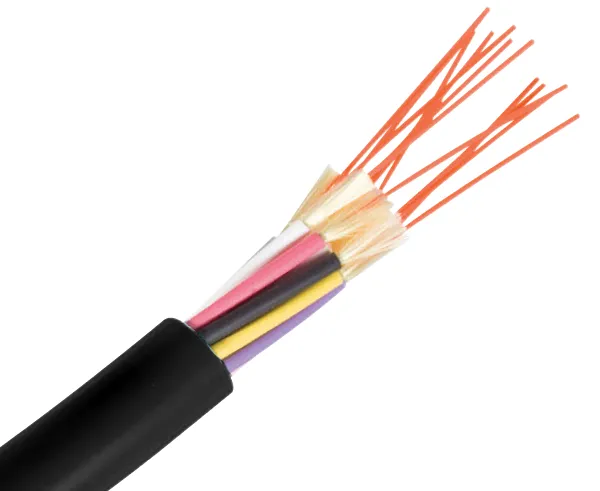 Indoor/Outdoor Breakout Riser Single Mode Fiber Optic Cable