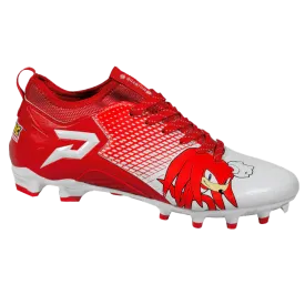 Knuckles the Echidna Football Cleats - Quantum Speed by Phenom Elite