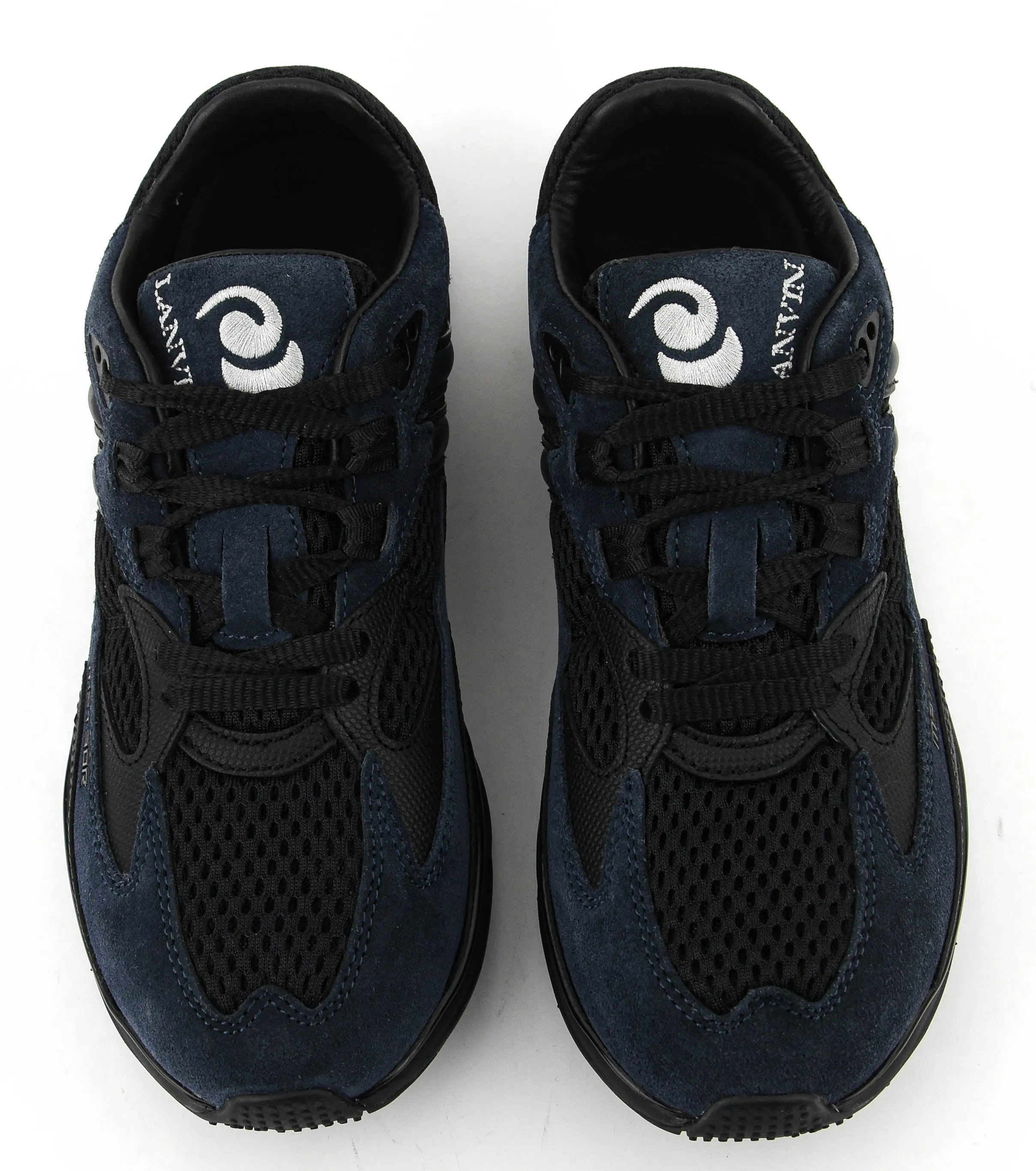 LANVIN METEOR SNEAKER BLACK BLUE