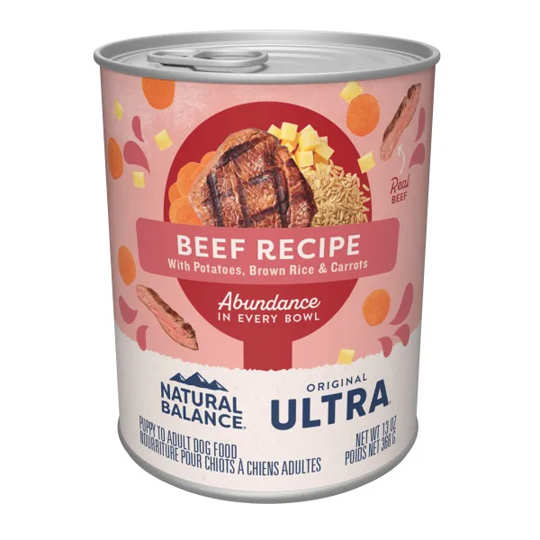 Natural Balance Original Ultra Beef Recipe Paté 13oz