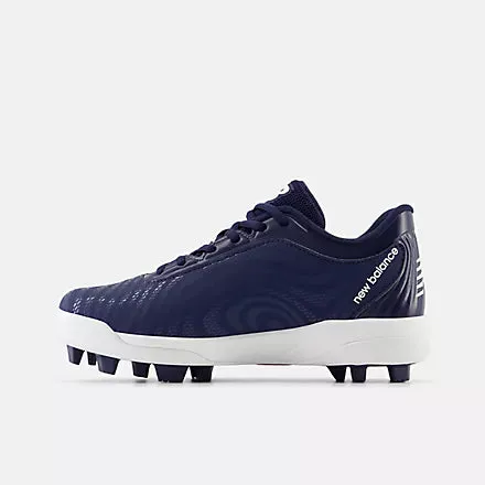 New Balance J4040v7 Rubber Molded Youth Cleat - Navy