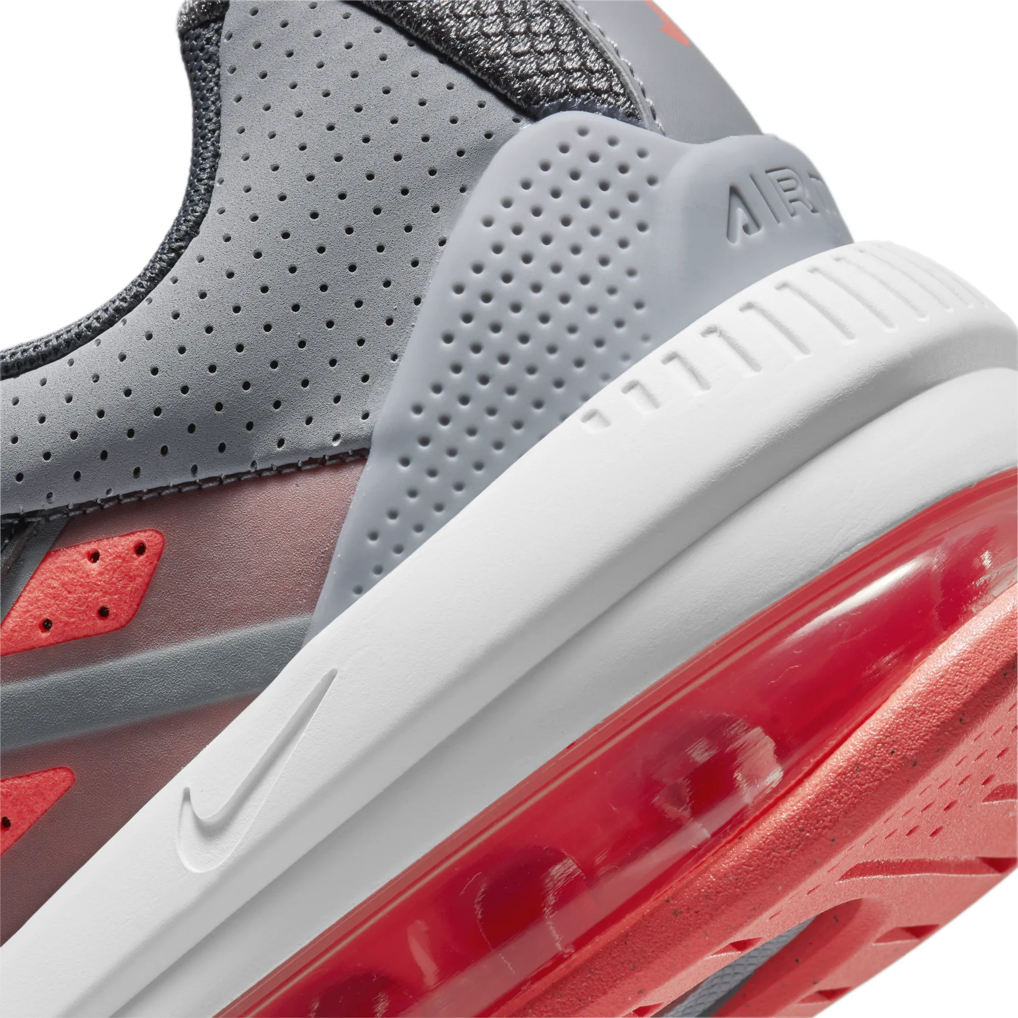 Nike Men's Air Max Genome Shoes - Light Smoke Grey / Bright Mango / Summit White / Iron Grey