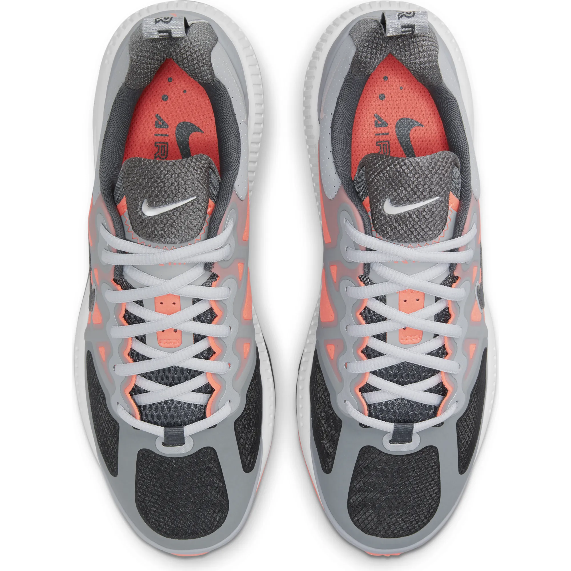 Nike Men's Air Max Genome Shoes - Light Smoke Grey / Bright Mango / Summit White / Iron Grey