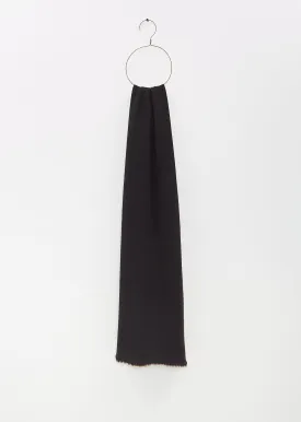 Nomad Skinny Scarf — Black