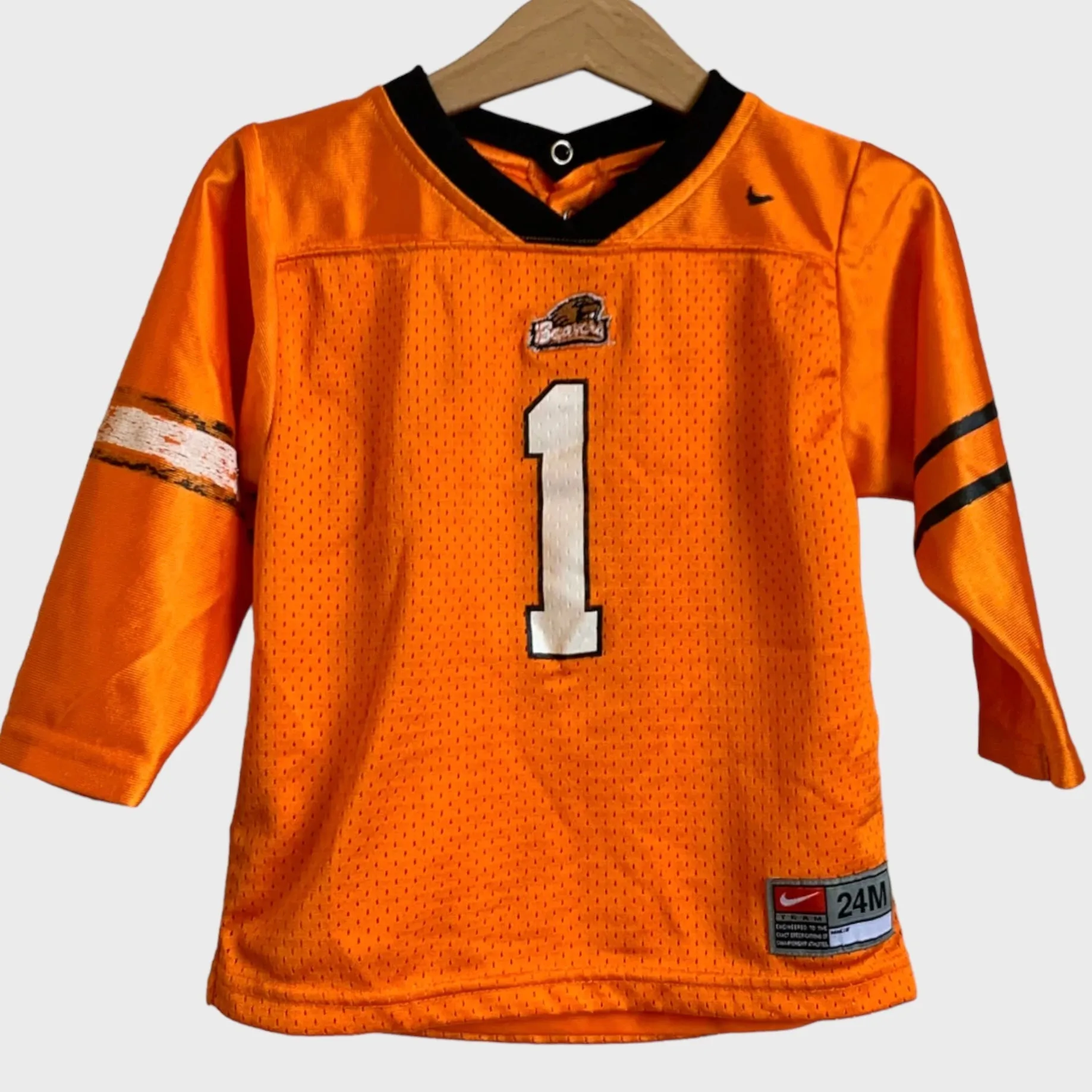 Oregon State OSU Beavers Football Jersey Toddler 24M