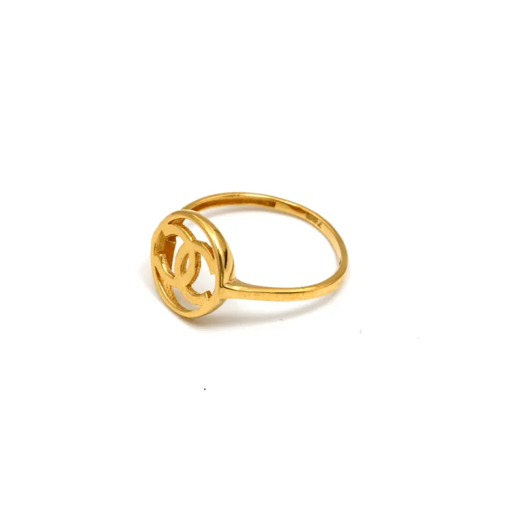 Real Gold GZCH Plain Round Ring 0074-7YZ (SIZE 6) R2239