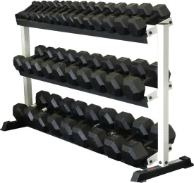 Rubber Hex Dumbells