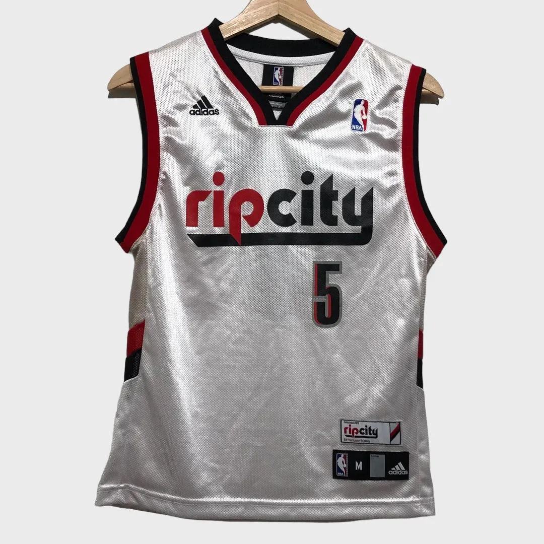 Rudy Fernandez Portland Trail Blazers Rip City Jersey Youth M