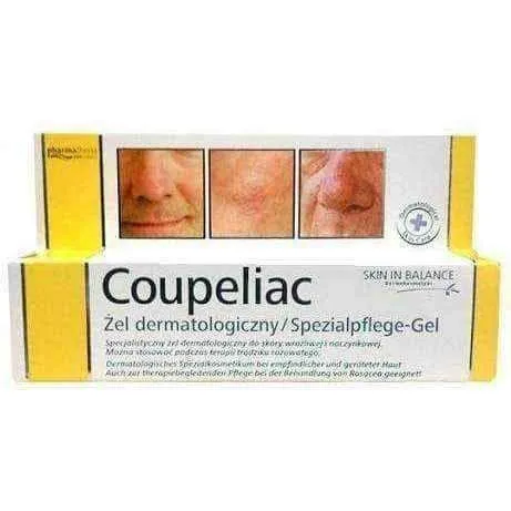 Skin in balance Coupeliac dermatological gel for sensitive and capillary skin 20ml