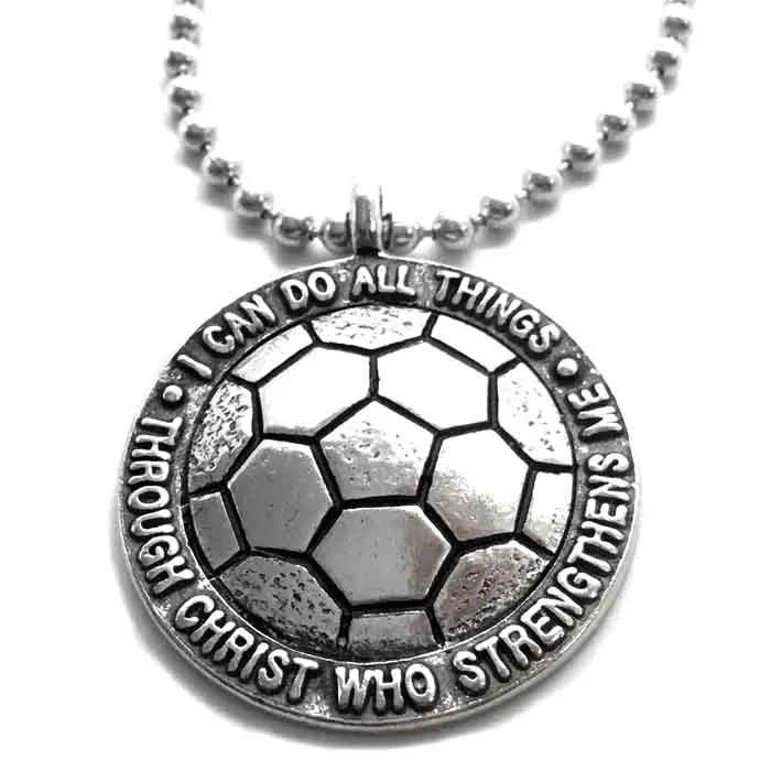 Soccer Necklace