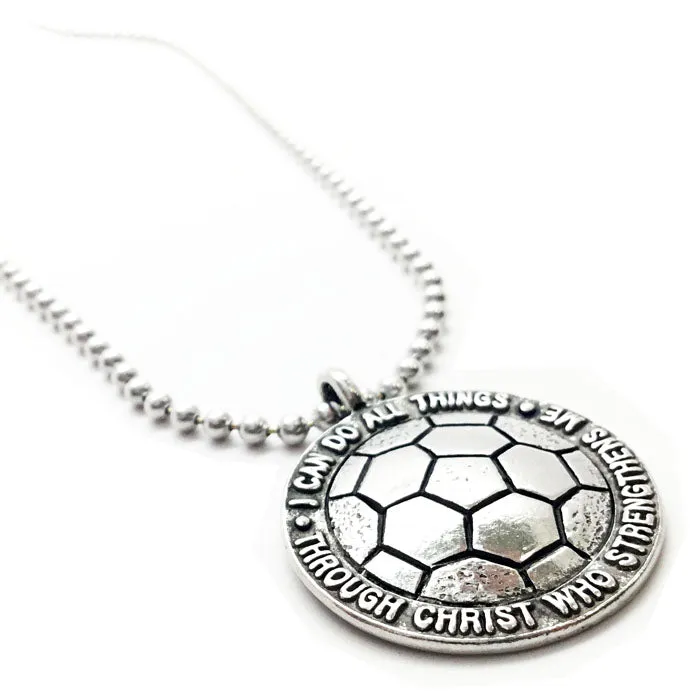 Soccer Necklace