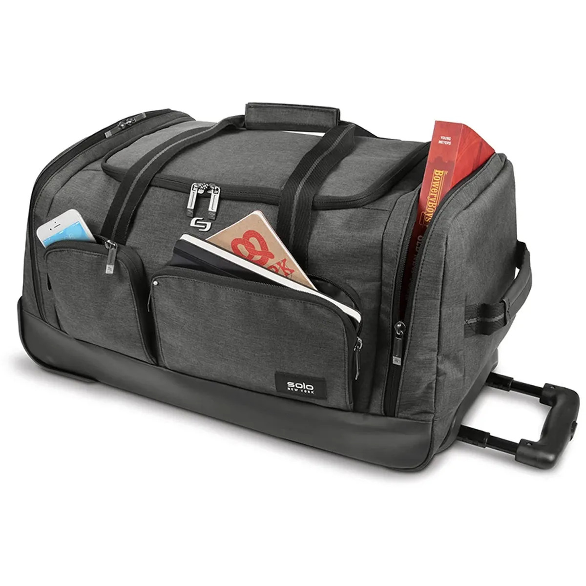 Solo New York Leroy Rolling Duffel