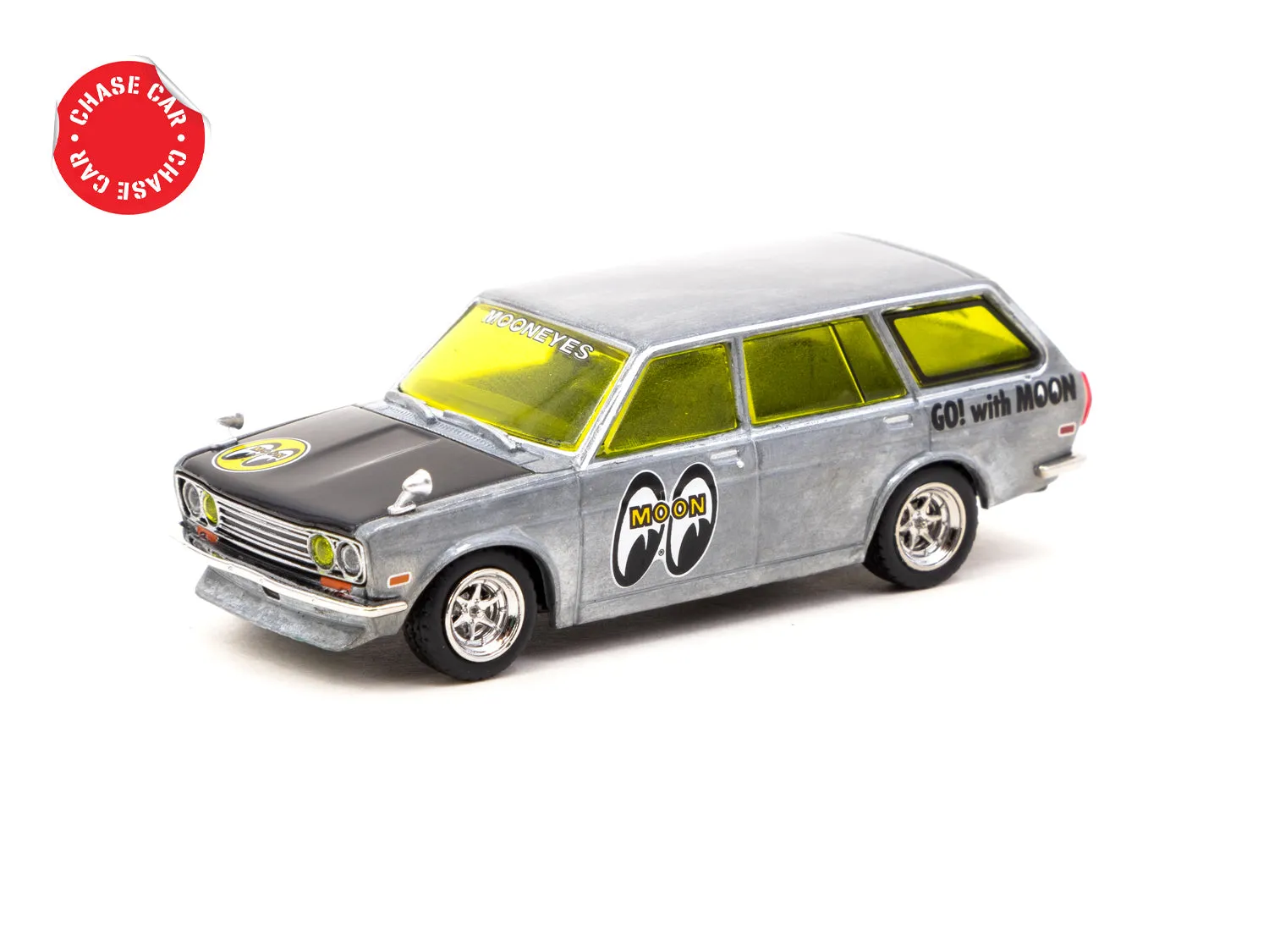 Tarmac Works 1/64 Datsun Bluebird 510 Wagon MOONEYES - MIJO Special Edition - GLOBAL64