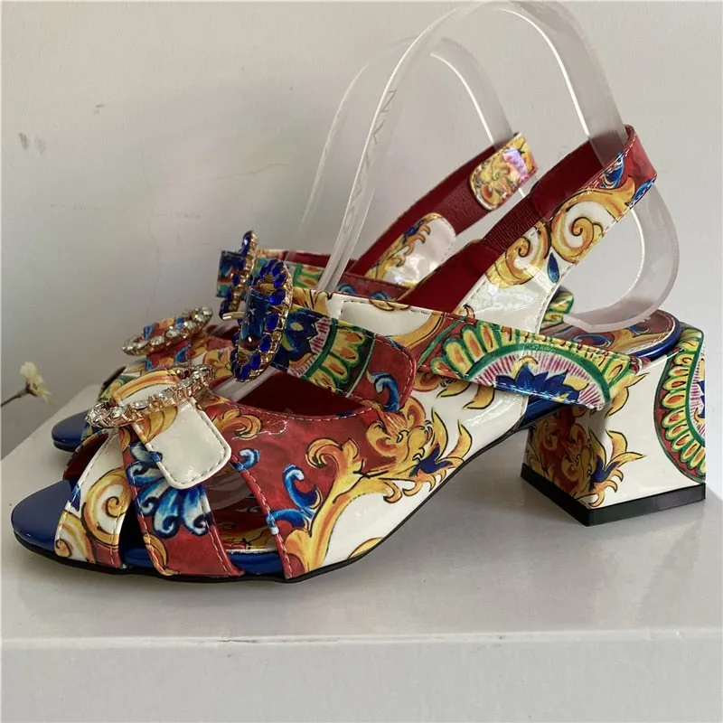 TEEK - Aristo Printed Sandals