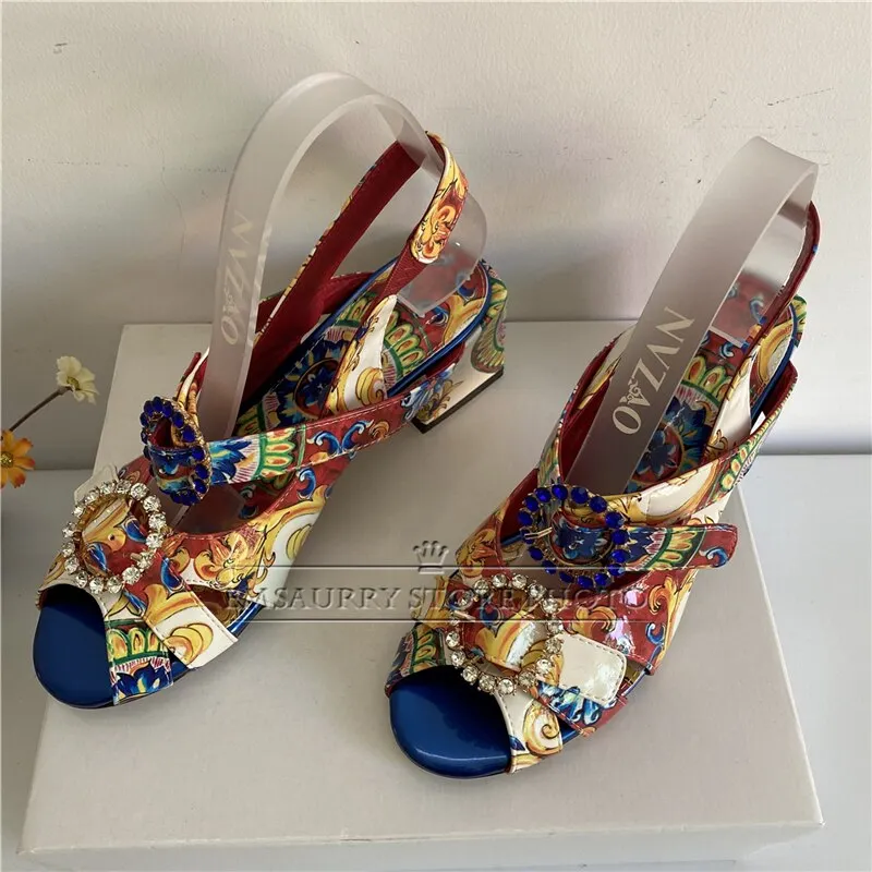 TEEK - Aristo Printed Sandals