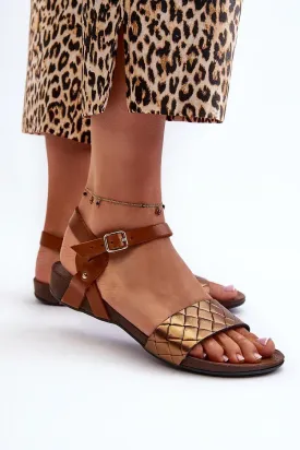 TEEK - Natural Leather Band Sandals