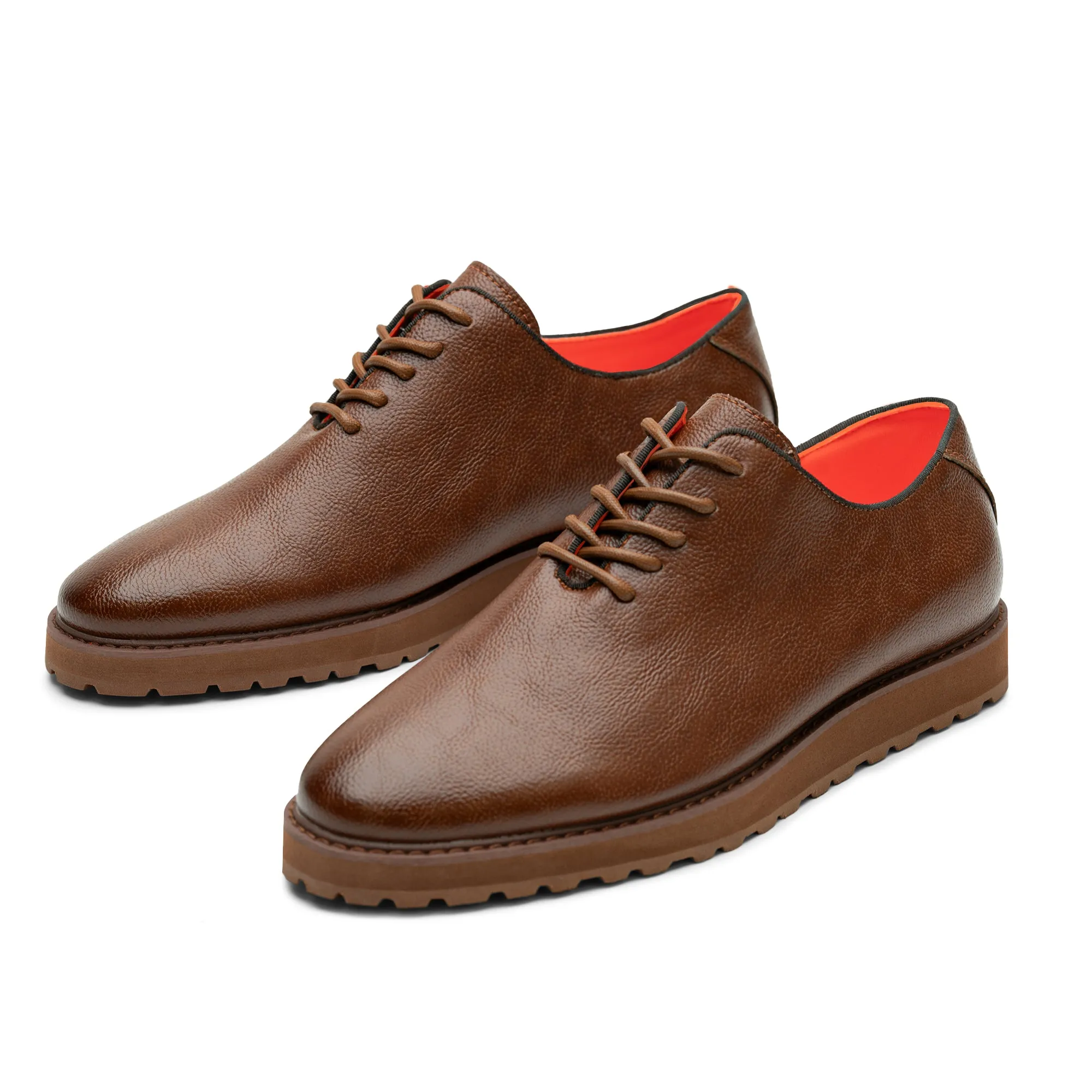 The Napa L TAYNO Leather Plain Toe Lace up Sneaker