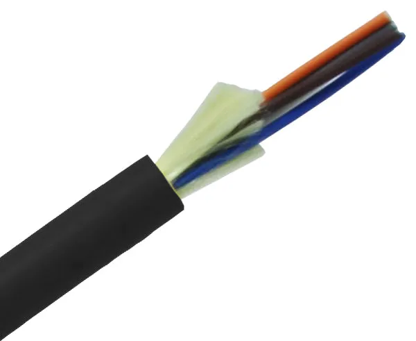 Tight Buffer Distribution Riser Fiber Optic Cable, Multimode OM3, AFL Fiber, Indoor/Outdoor