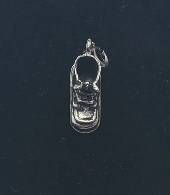 Vintage Sterling Silver Sneaker Charm