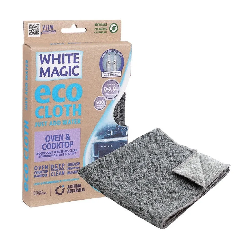 White Magic Eco Cloth - Oven & Cooktop