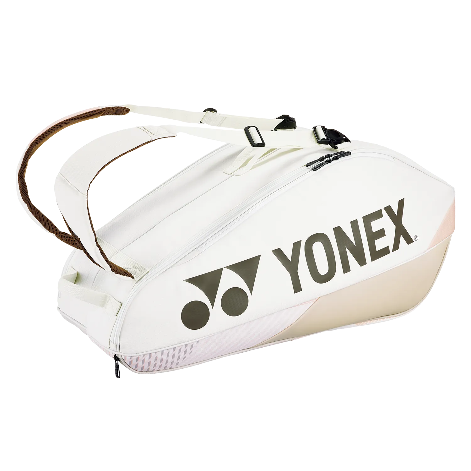 Yonex Pro 6-Racquet Bag (Sand Beige)